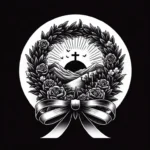 애도의 뜻을 전하는 근조화환 리본 문구 예시