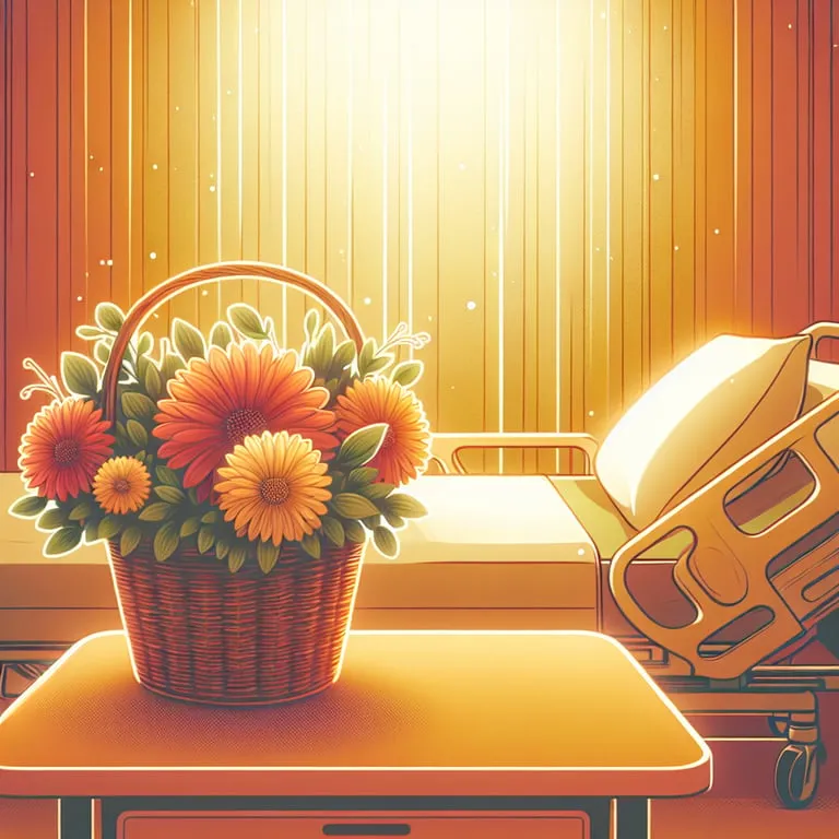 병문안 꽃바구니 리본 문구, 따뜻한 위로의 메시지 작성법